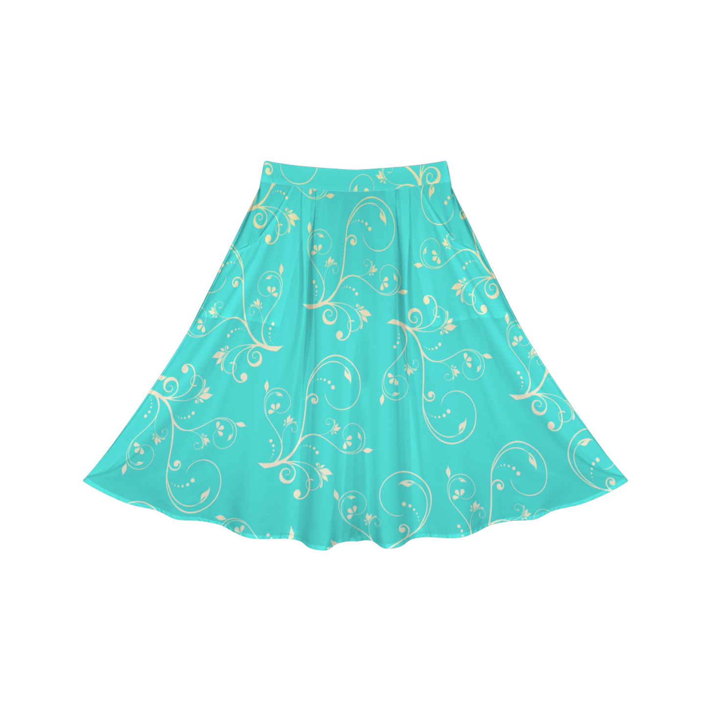 Jasmine Swirl Midi Skirt