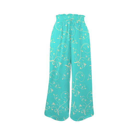 Jasmine Swirl Wide Leg Pants
