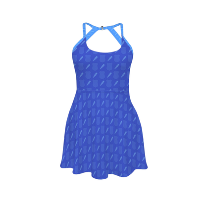 Judy Open Back Flare Skirt Active Dress