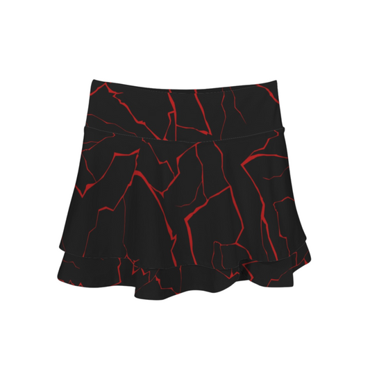 Supreme Leader Ruffle Active Skort
