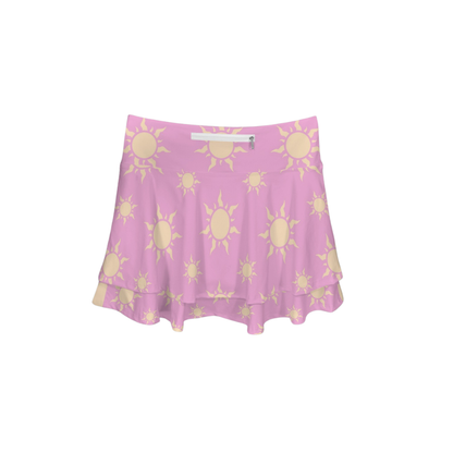 Best Day Ever Suns Ruffle Active Skort