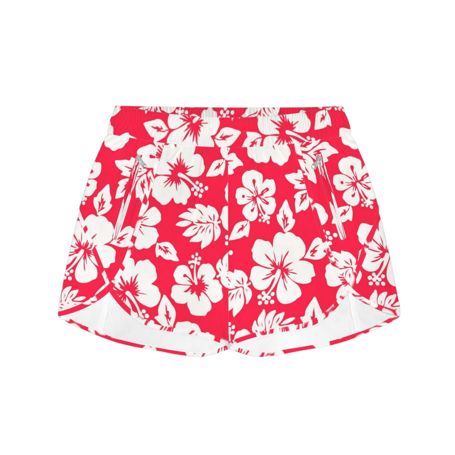 Ohana Hibiscus Running Shorts