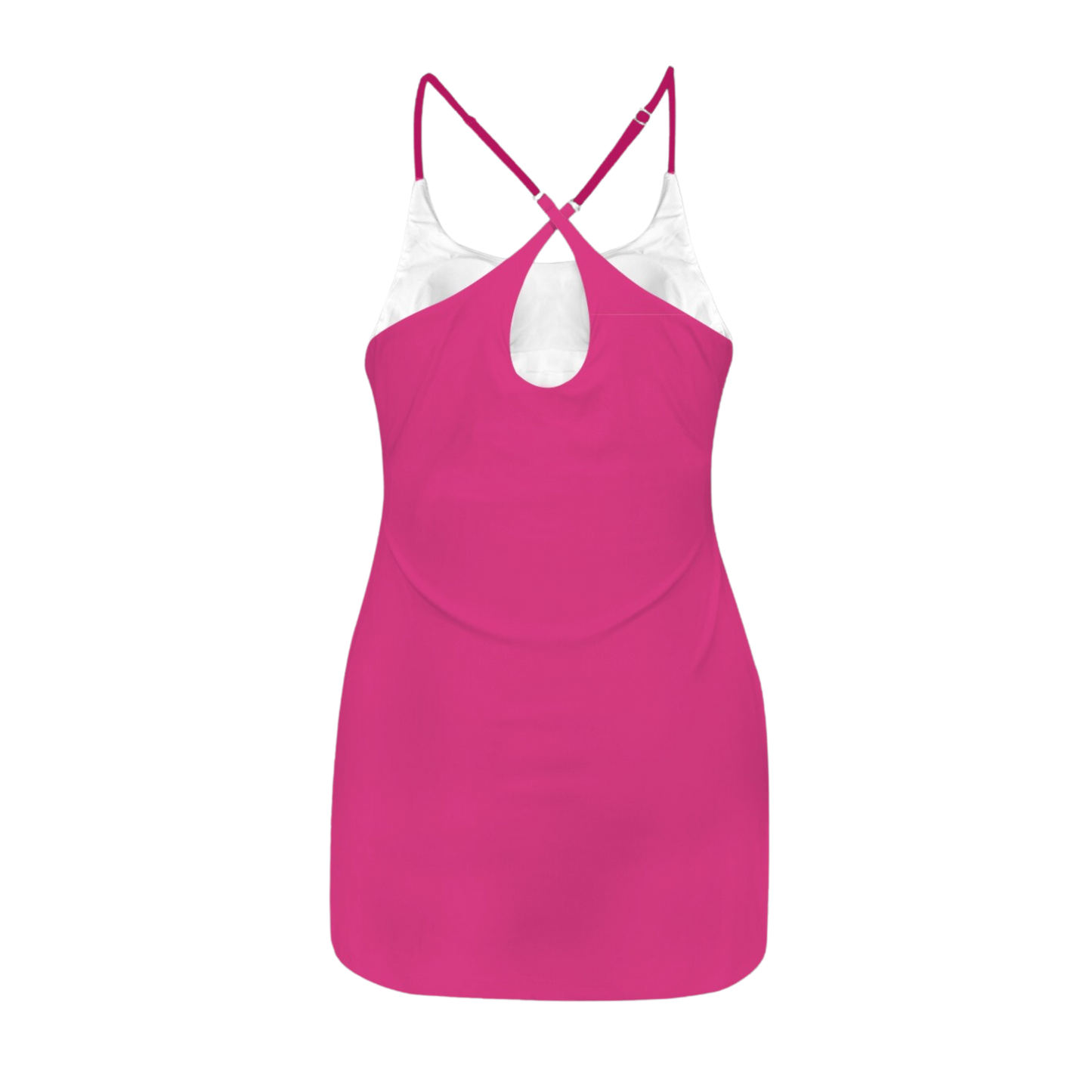 Lots O Pink Criss Cross Back Active Dress