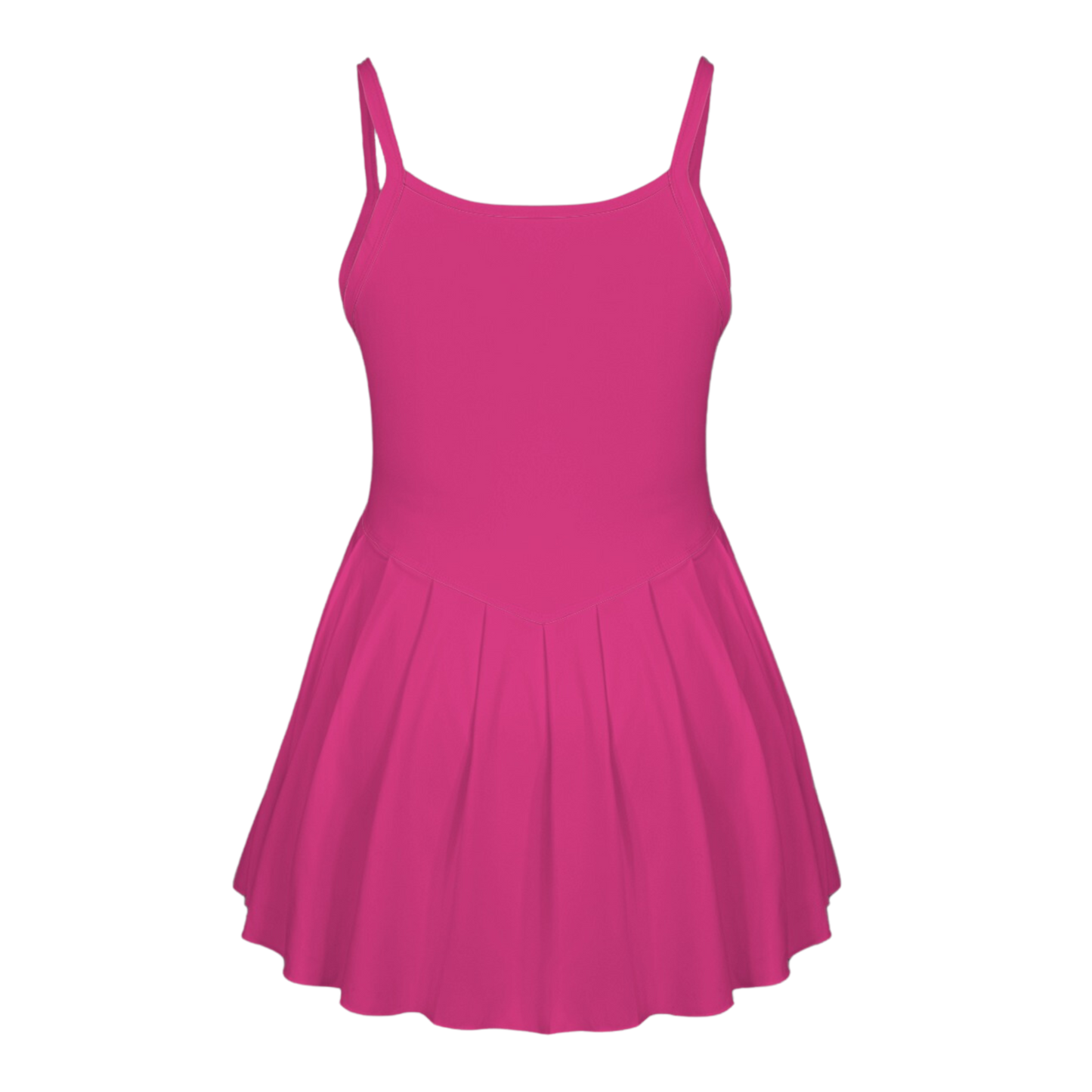 Lots O' Pink Pleat Skirt Active Dress