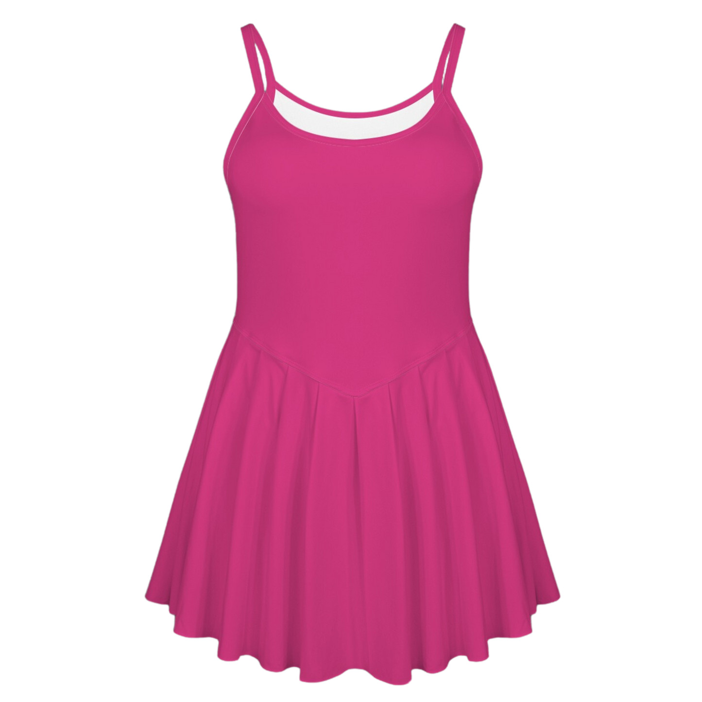 Lots O' Pink Pleat Skirt Active Dress