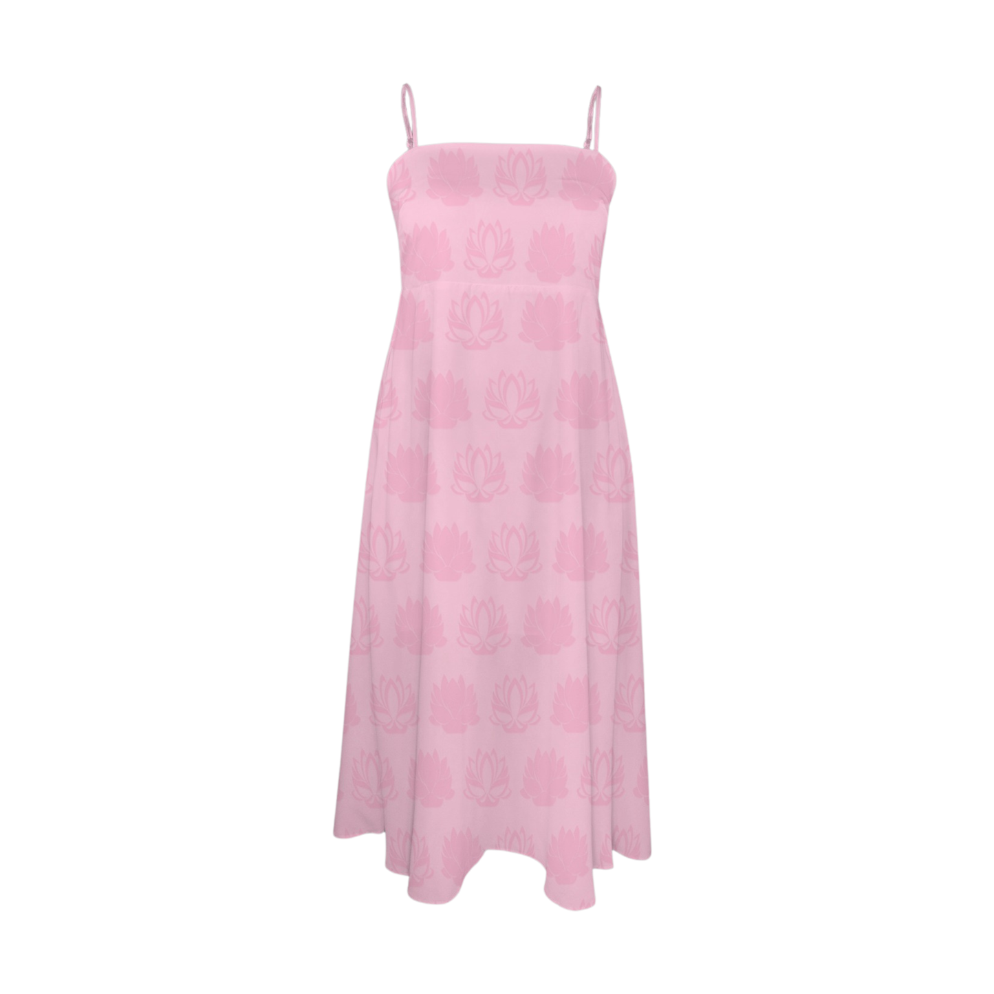 Tia Lotus Midi Doll Dress