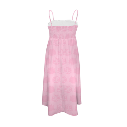 Tia Lotus Midi Doll Dress