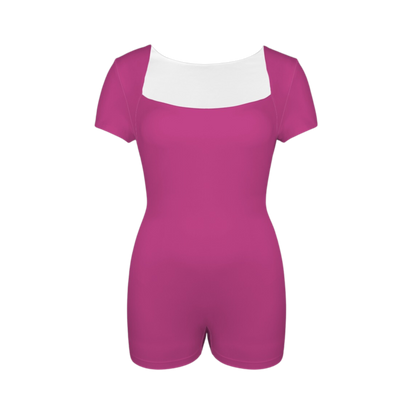 Madam Fushia Onez Tee Active Romper