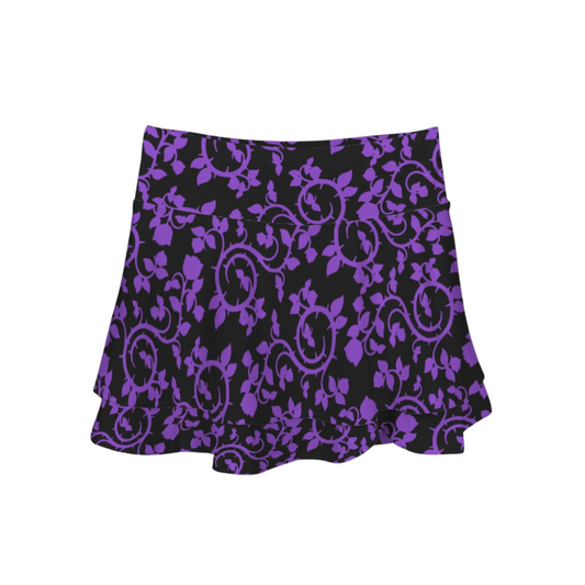 Mal Thorns Ruffle Active Skort