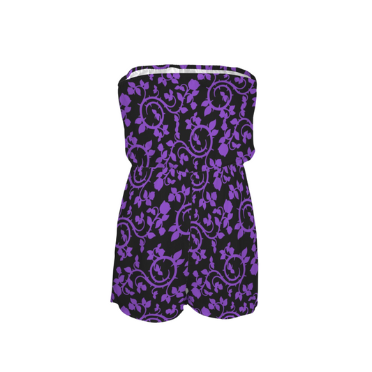 Mal Thorns Strapless Romper