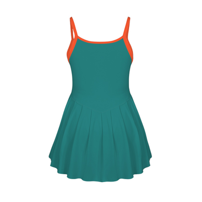 Merida Colorblock Pleat Skirt Active Dress