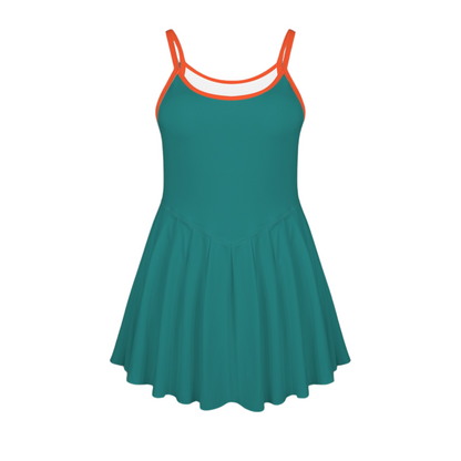Merida Colorblock Pleat Skirt Active Dress