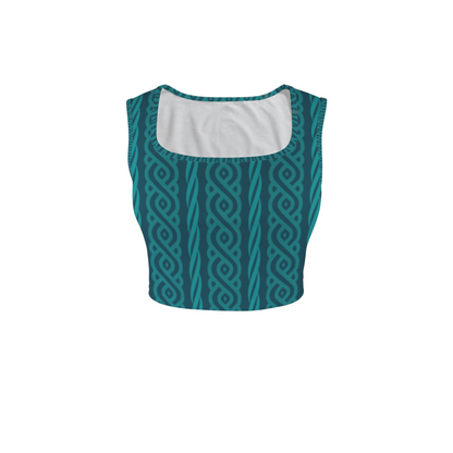 Merida Square Neck Crop Top