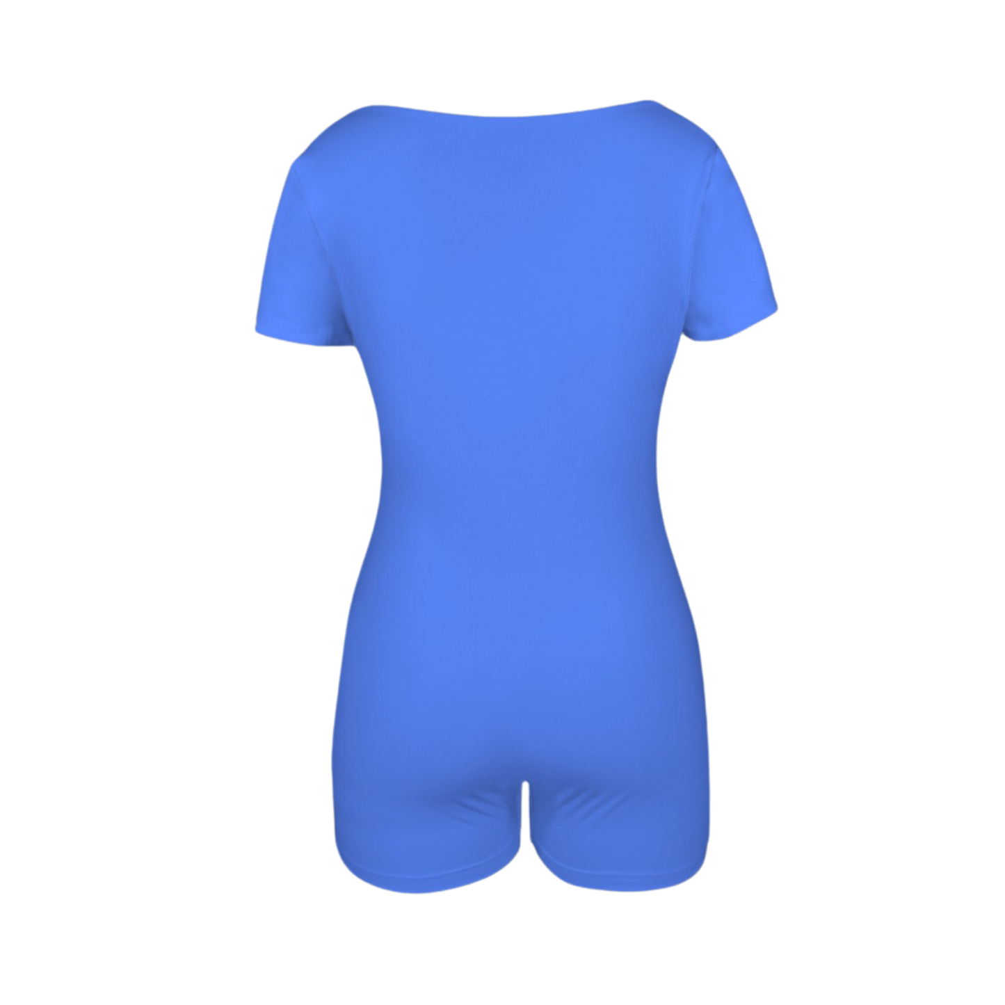 Merry Wheater Blue Onez Tee Active Romper