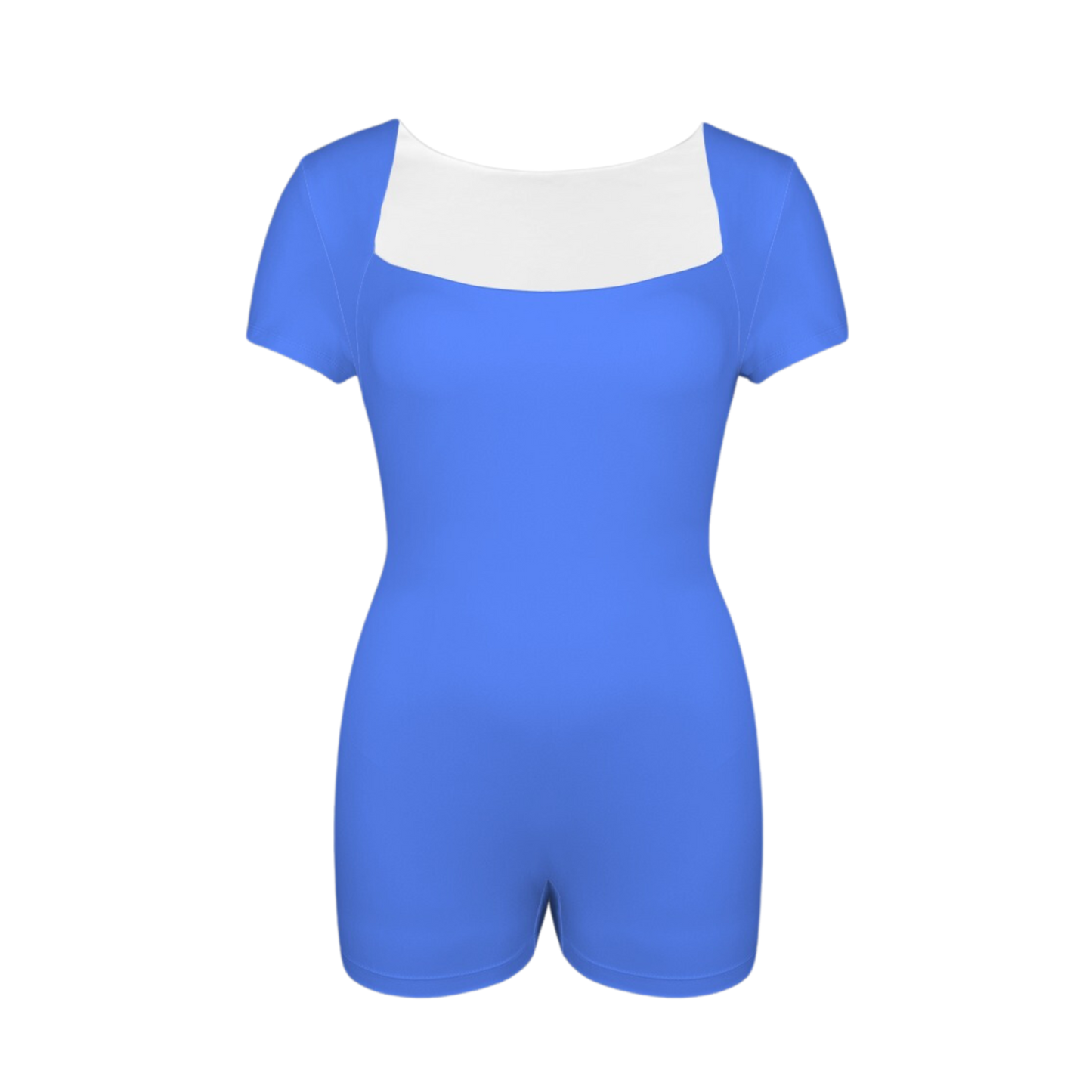 Merry Wheater Blue Onez Tee Active Romper