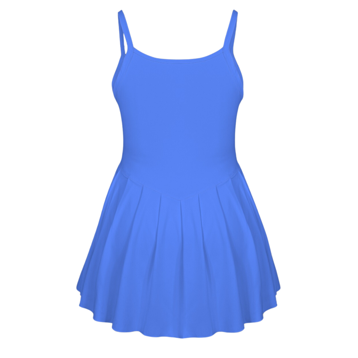 Merry Wheater Blue Pleat Skirt