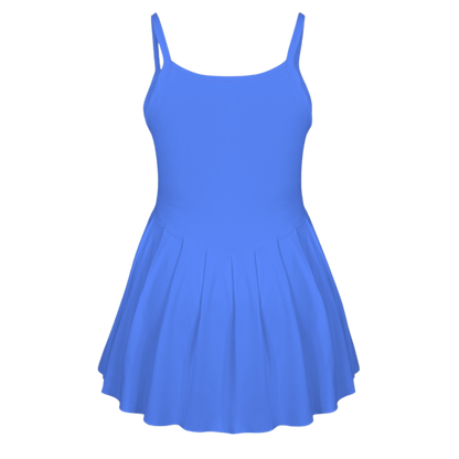 Merry Wheater Blue Pleat Skirt