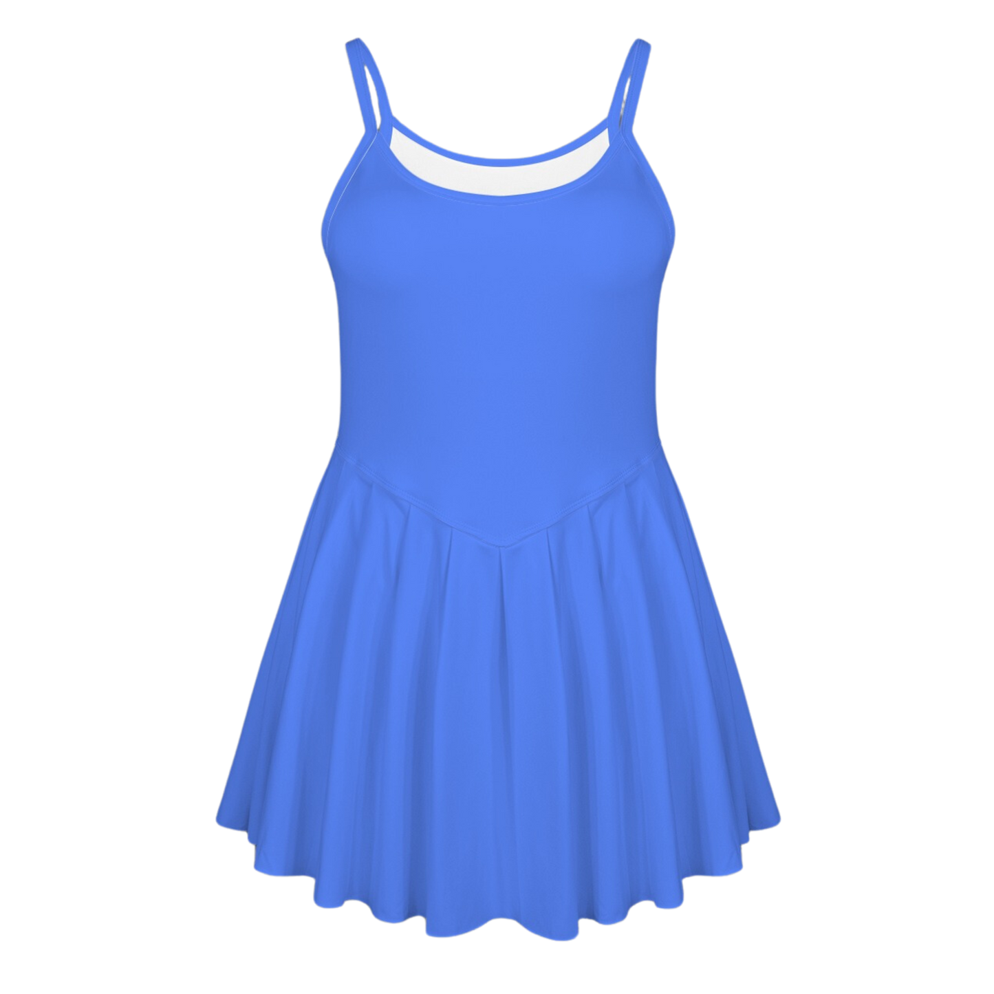 Merry Wheater Blue Pleat Skirt