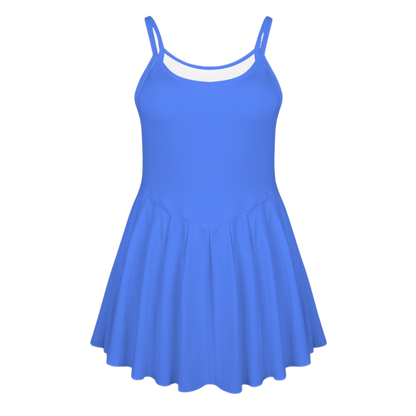 Merry Wheater Blue Pleat Skirt