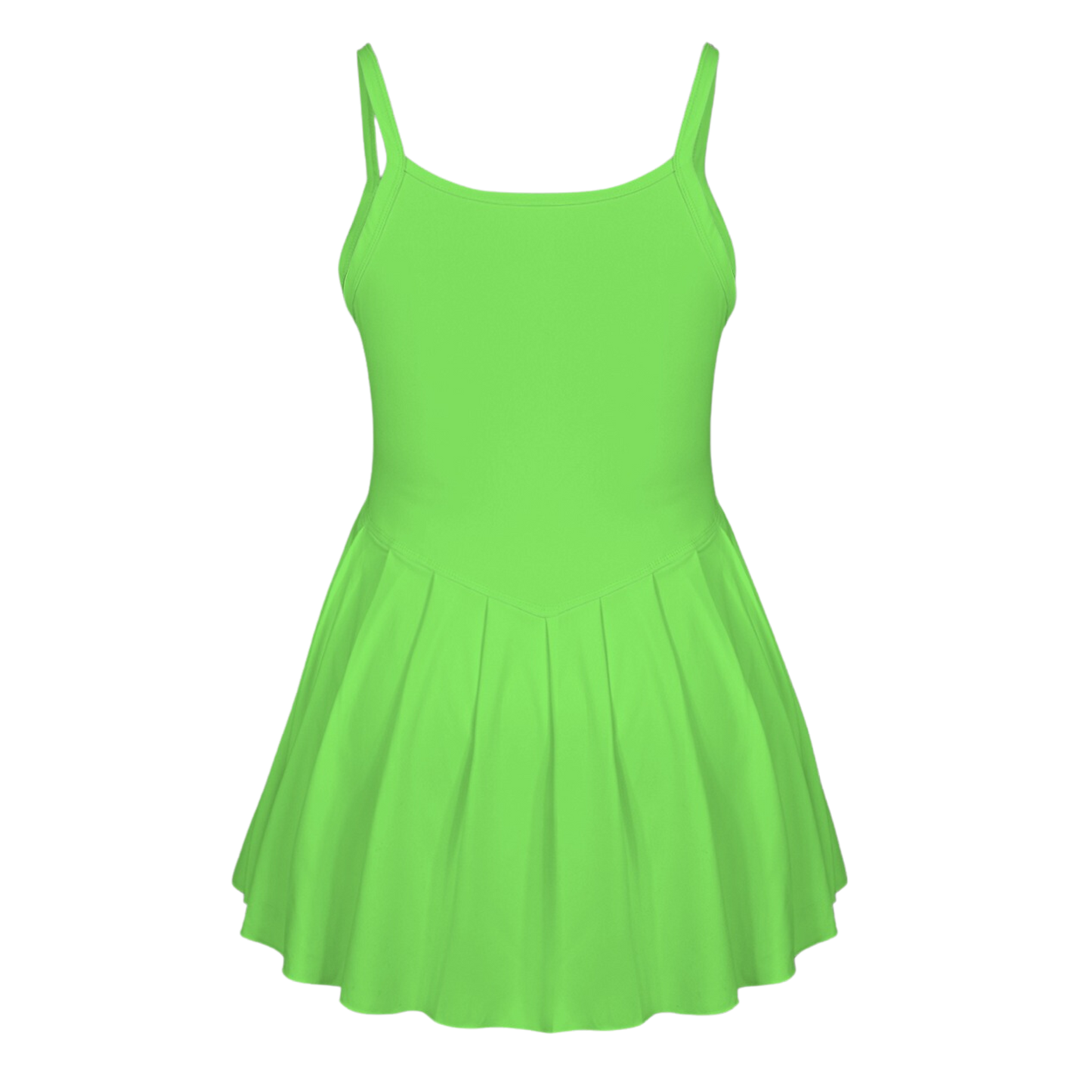 Mike W. Green Pleat Skirt Active Dress