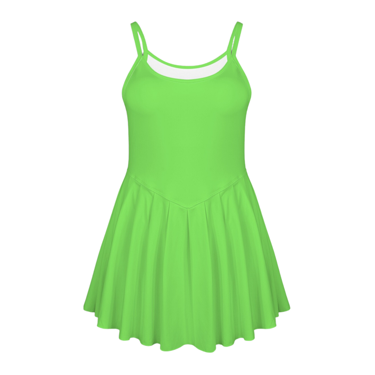 Mike W. Green Pleat Skirt Active Dress