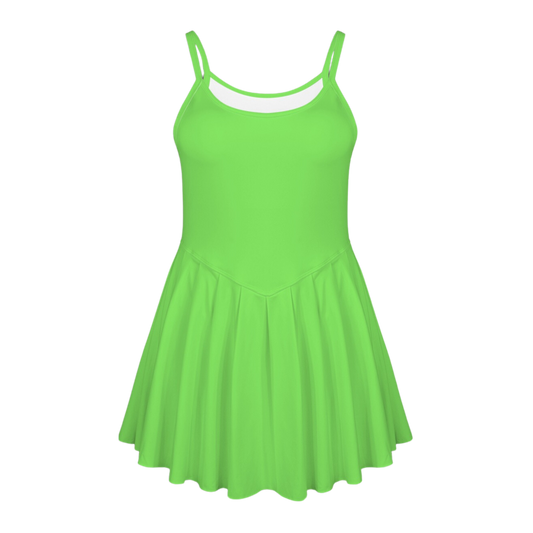 Mike W. Green Pleat Skirt Active Dress