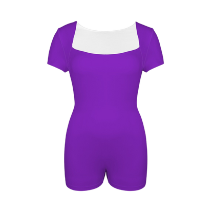 Mistress Of Evil Purple Onez Tee Active Romper