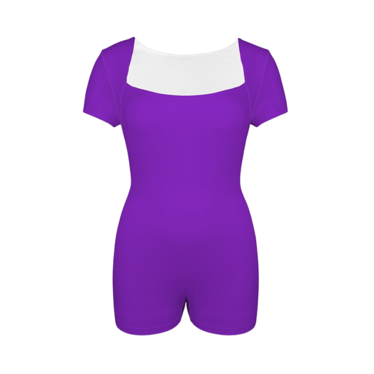 Mistress Of Evil Purple Onez Tee Active Romper