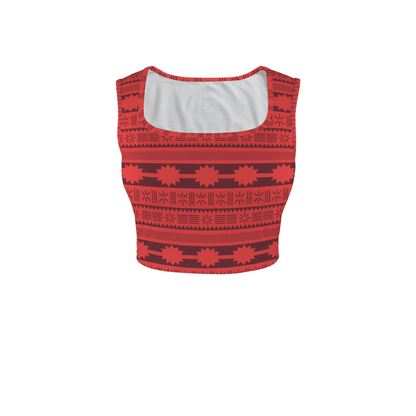 Moana Square Neck Crop Top