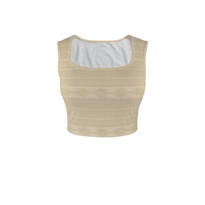 Moana Square Neck Crop Top