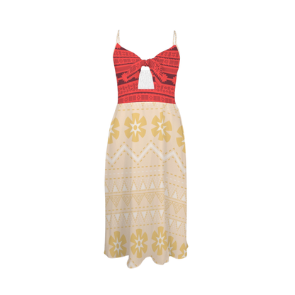 Moana Sexy Slit Midi