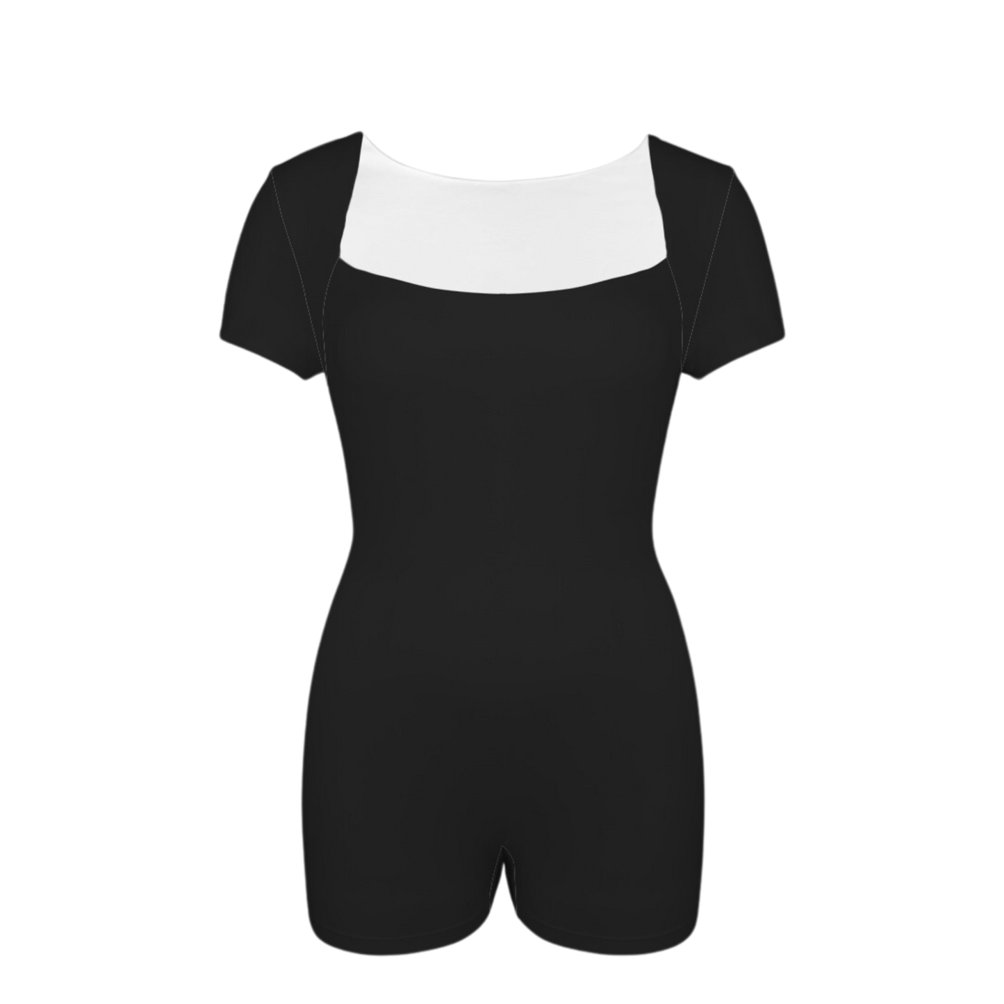 Mode Black Onez Tee Active Romper