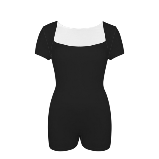 Mode Black Onez Tee Active Romper