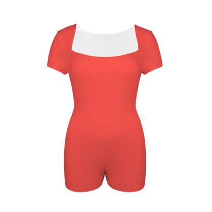 Lucky Dragon Red Onez Tee Active Romper