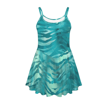 Na V Pleat Skirt Active Dress
