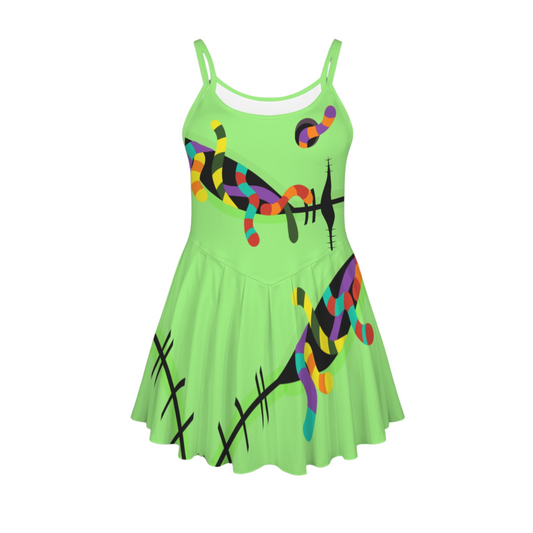 Oogie Pleat Skirt Active Dress