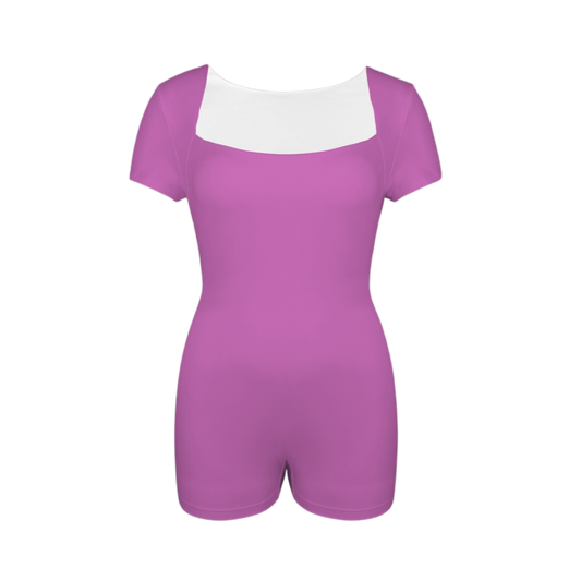 Pain Purple Onez Tee Active Romper