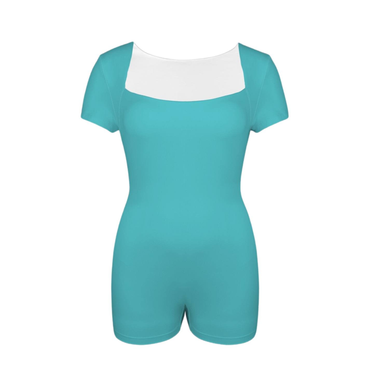 Panic Teal Onez Tee Active Romper