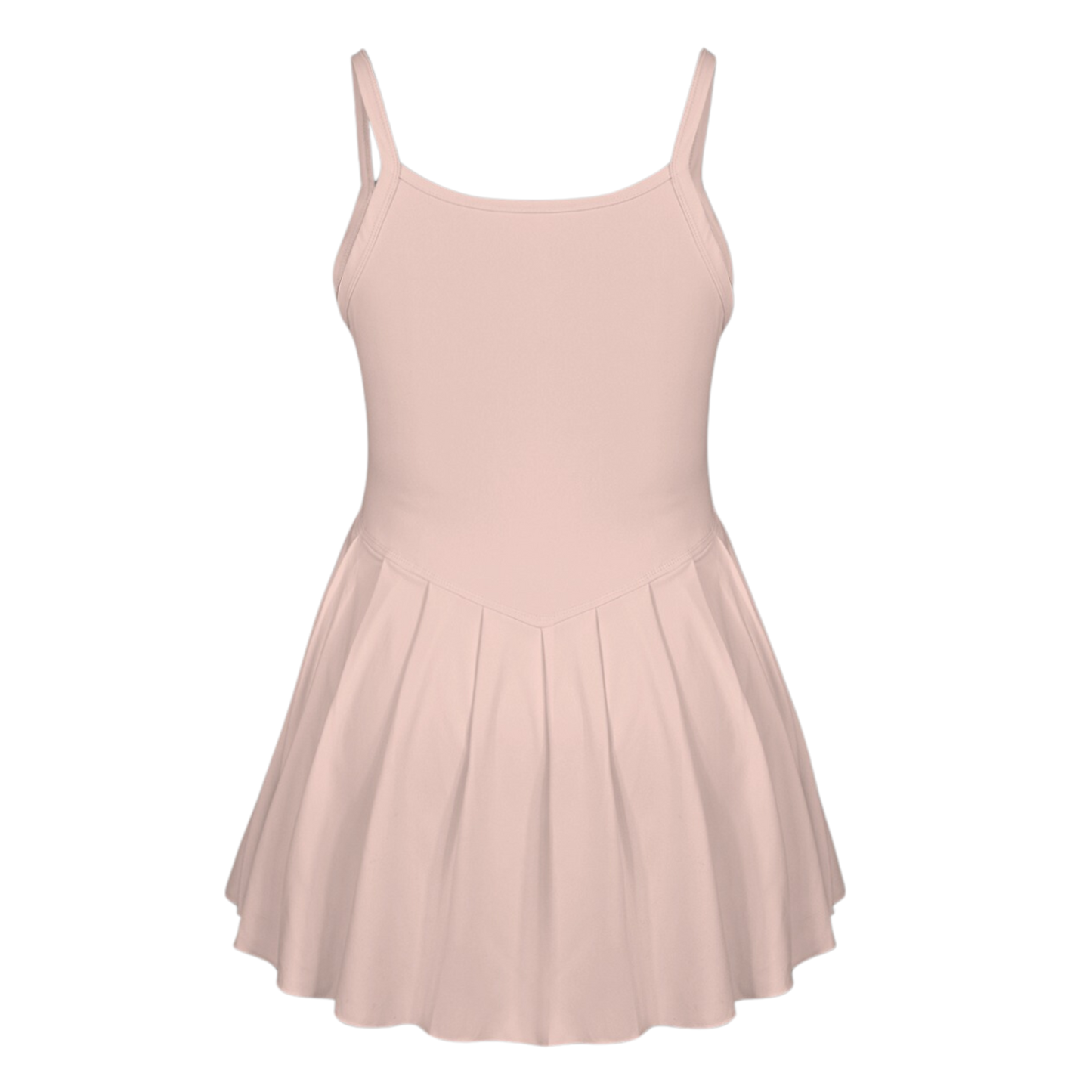 Lil Chef Paw Peach Pleat Skirt Active Dress