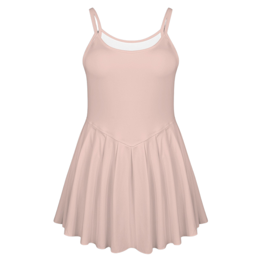 Lil Chef Paw Peach Pleat Skirt Active Dress