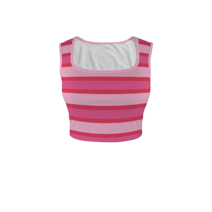 Piglet Square Neck Crop Top