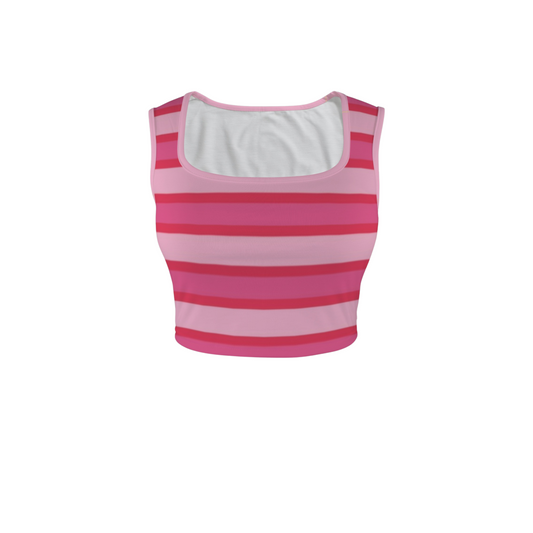 Piglet Square Neck Crop Top