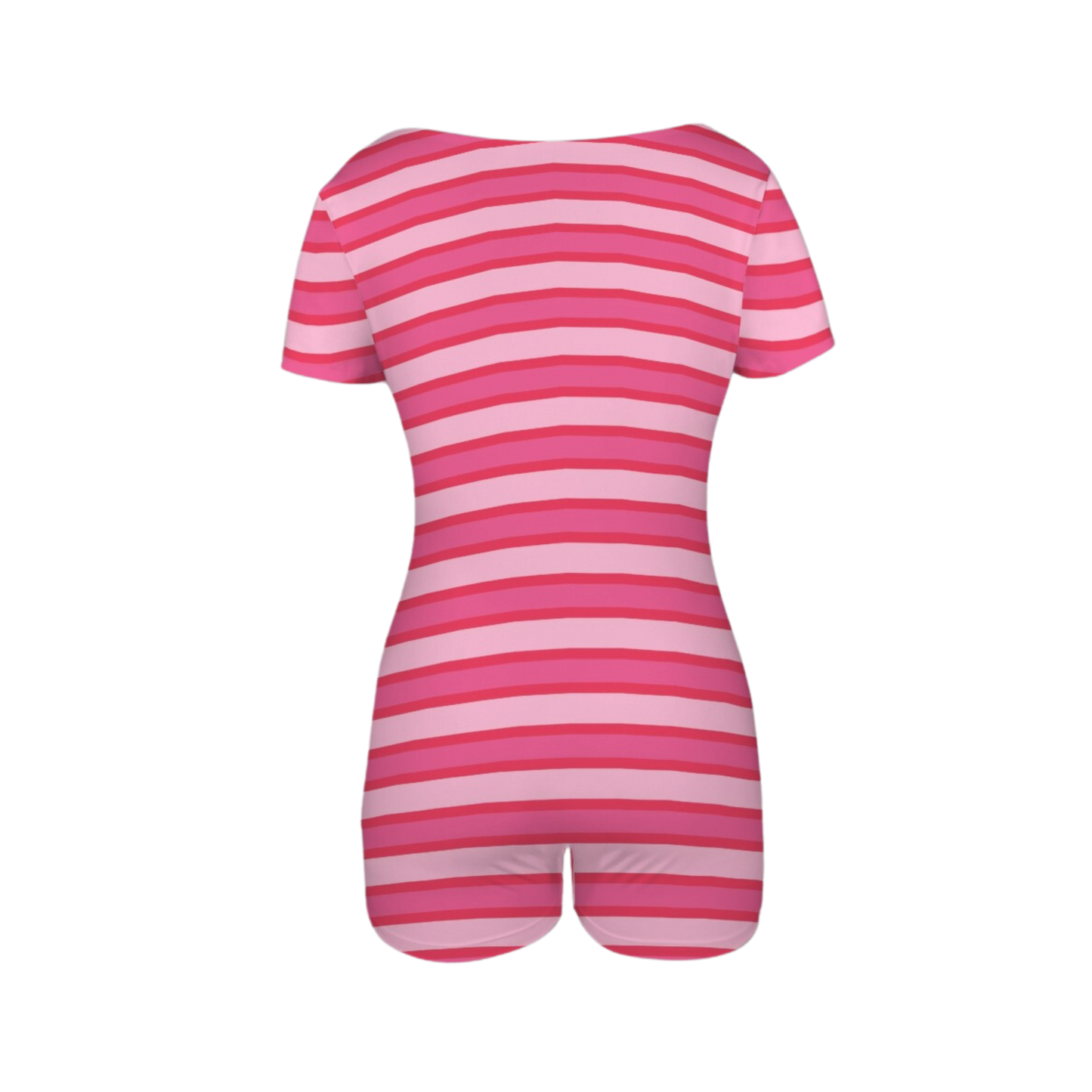 Piggy Stripes Onez Tee Active Romper