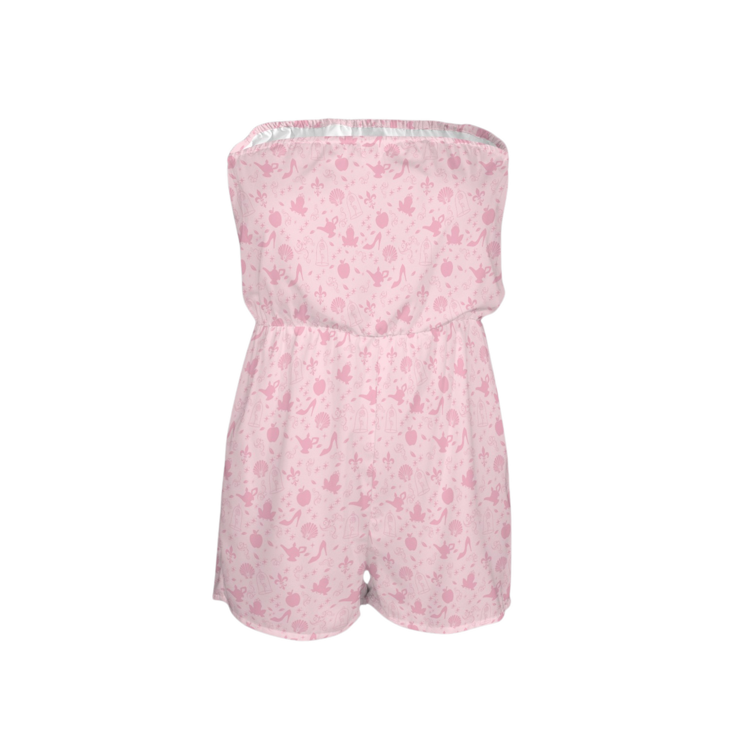 Princess Icons Strapless Romper