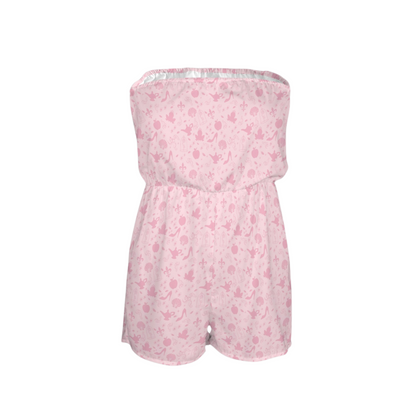 Princess Icons Strapless Romper
