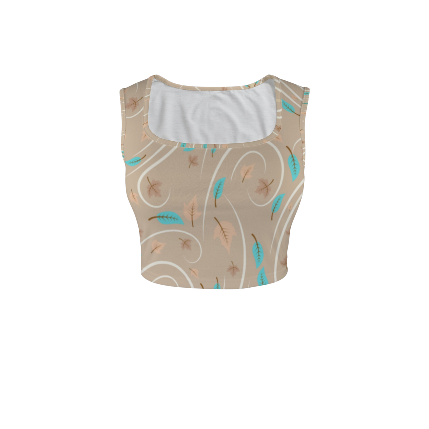 Pocahontas Square Neck Crop Top