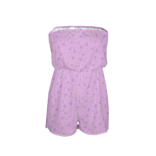 Princess Icons Strapless Romper