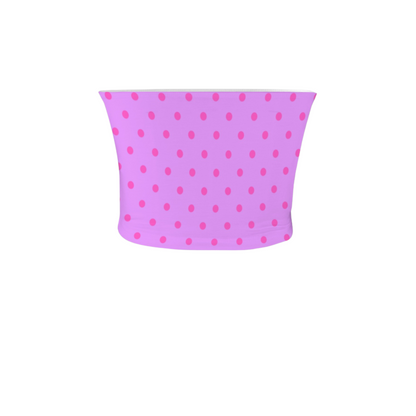 Minnie Dots Crop Tube Top