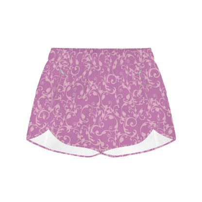 Rapunzel Swirl Running Shorts