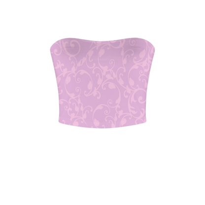 Rapunzel Swirl Crop Tube Top